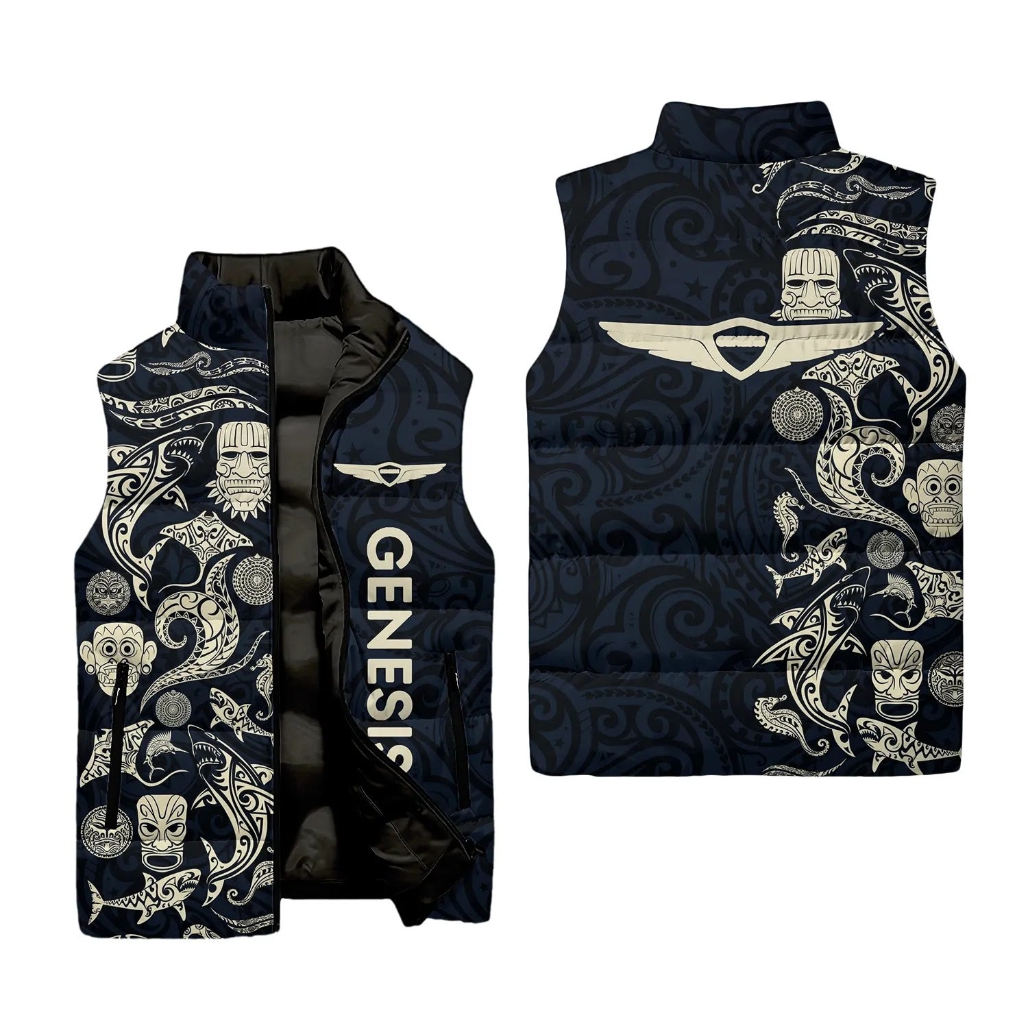 Genesis Sleeveless Puffer Jacket SHW033