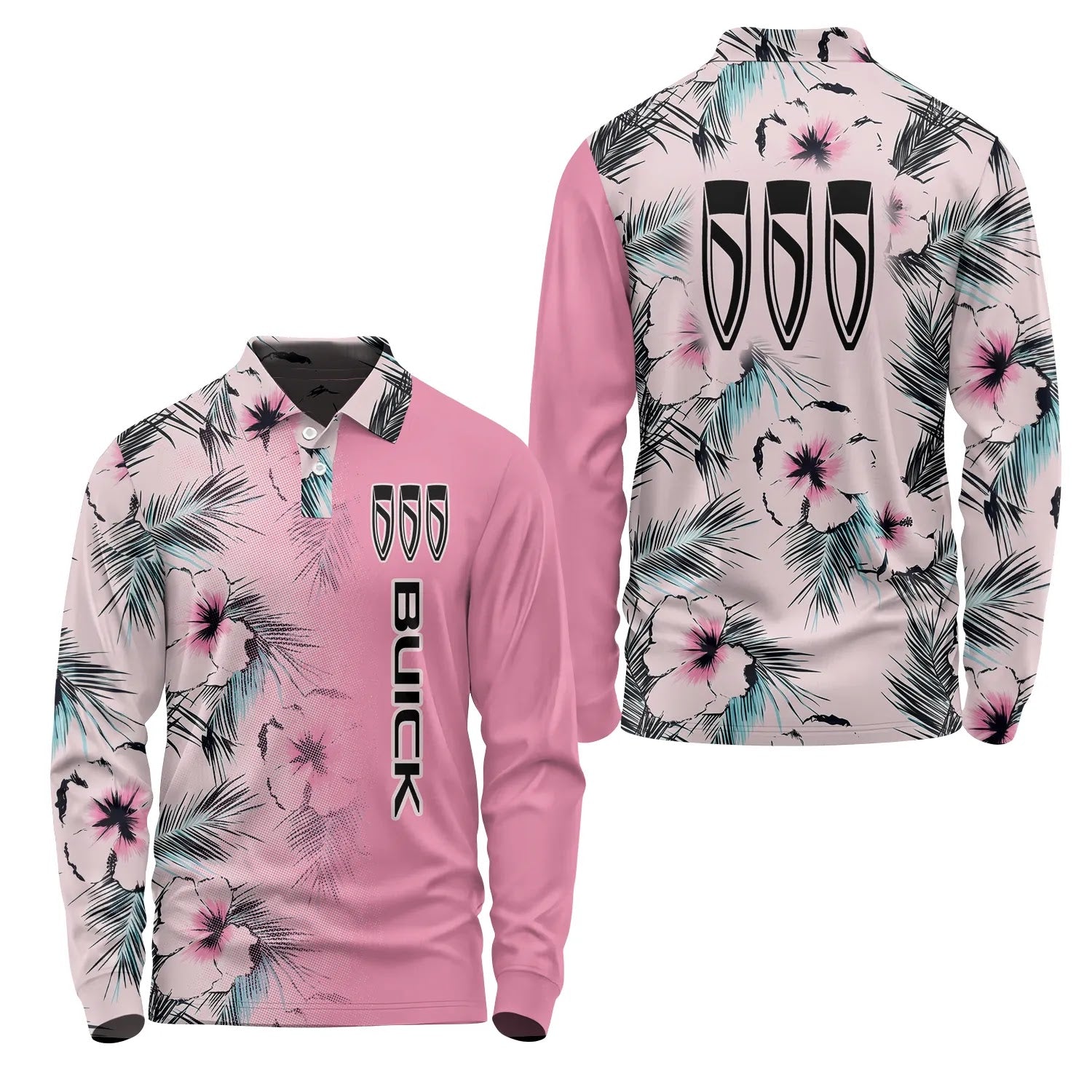 Buick Long Sleeve Polo SHW056