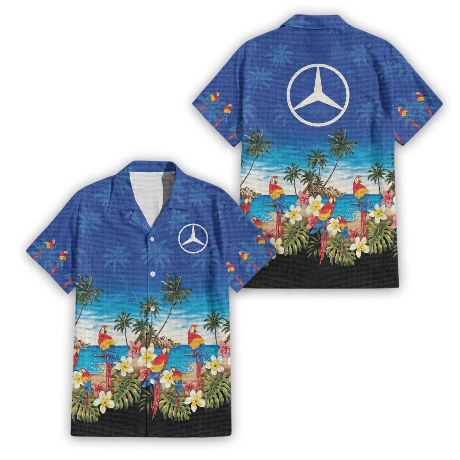 Mercedes-Benz Premium Hawaiian Shirt SHW005