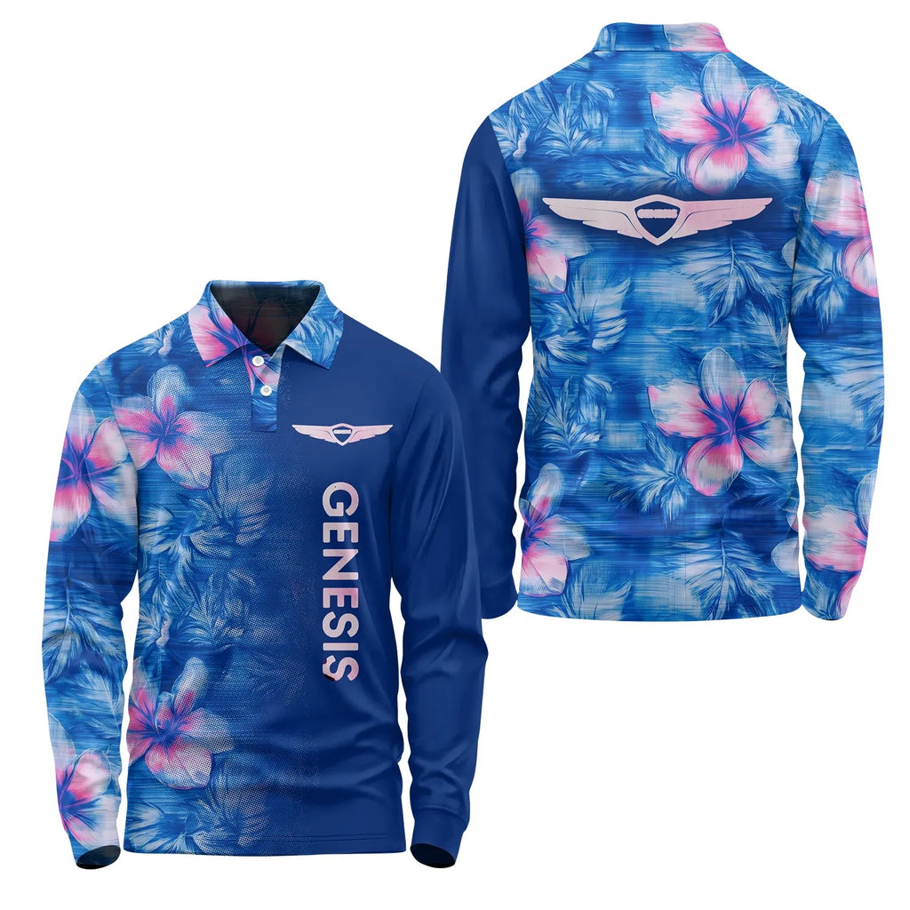 Genesis Long Sleeve Polo SHW057