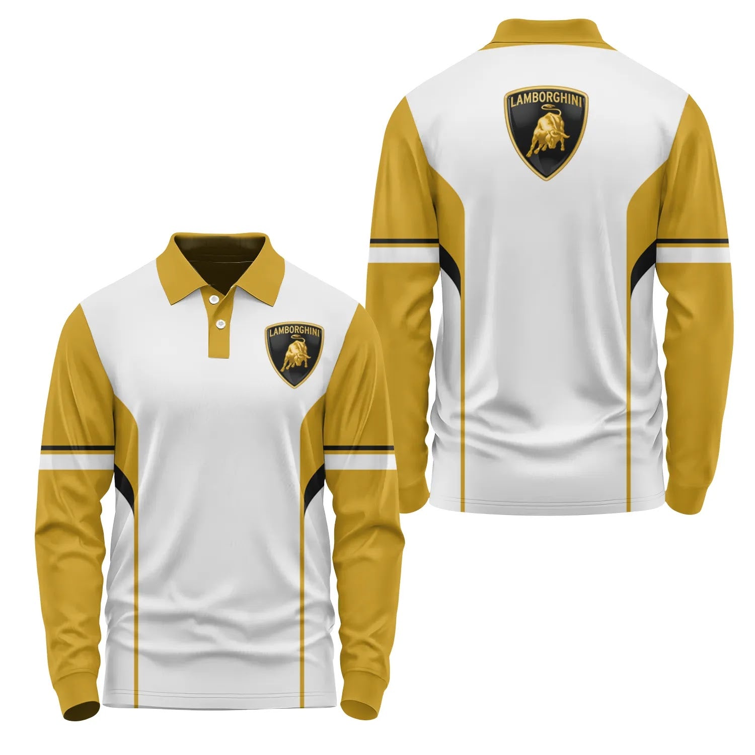 Lamborghini Long Sleeve Polo SC113