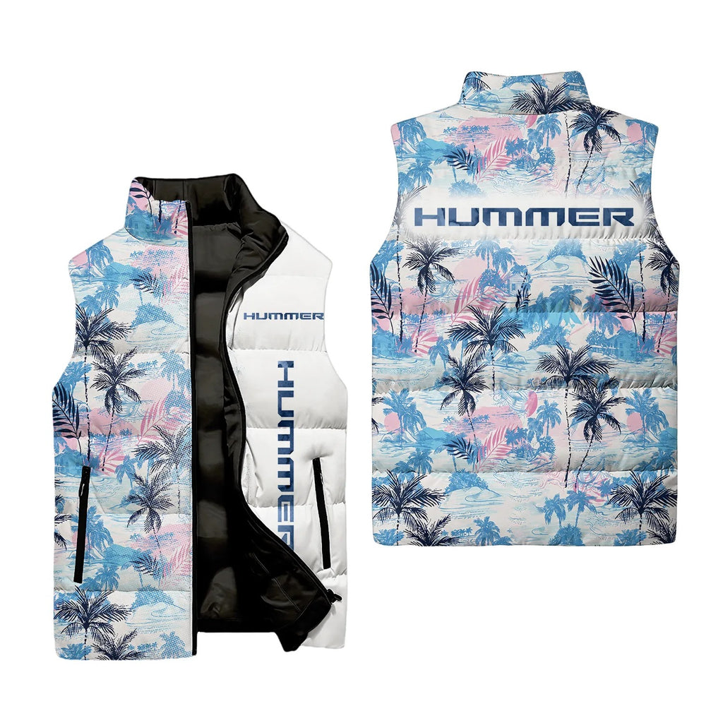 Hummer Sleeveless Puffer Jacket SHW029