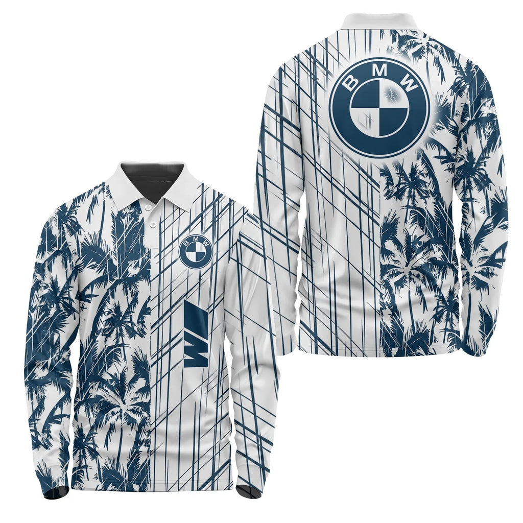 BMW Long Sleeve Polo SHW041
