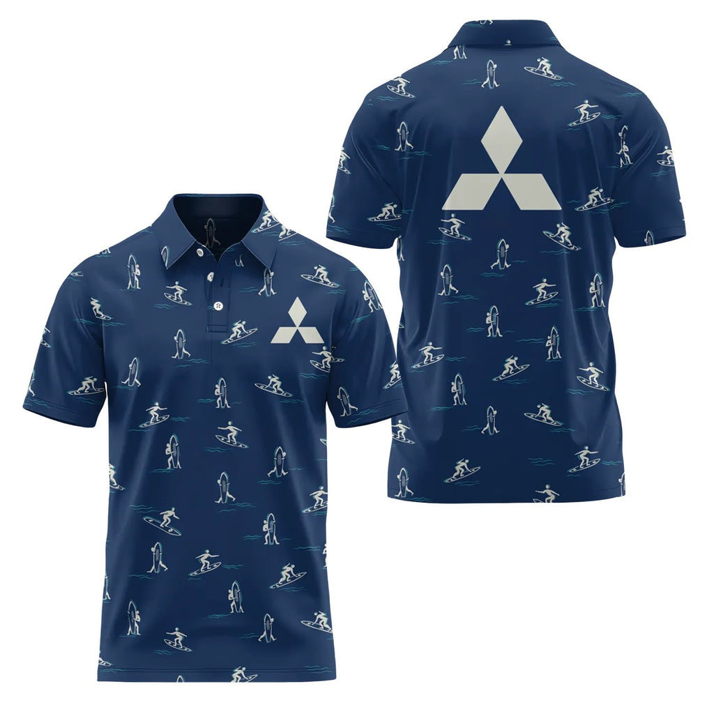 Mitsubishi Short Sleeve Polo SHW011