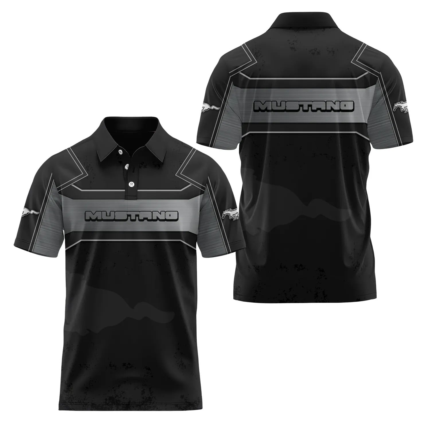Ford Mustang Short Sleeve Polo SC085