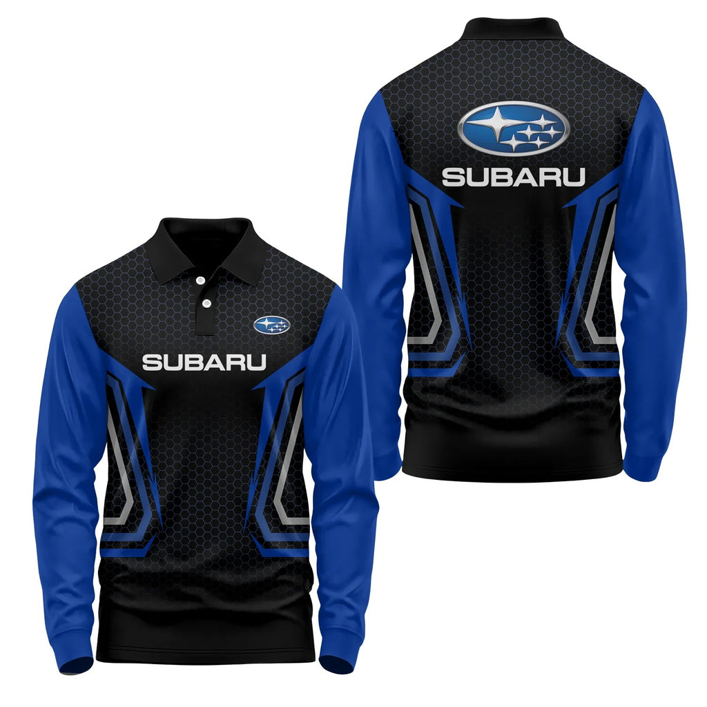 Subaru Long Sleeve Polo SC075