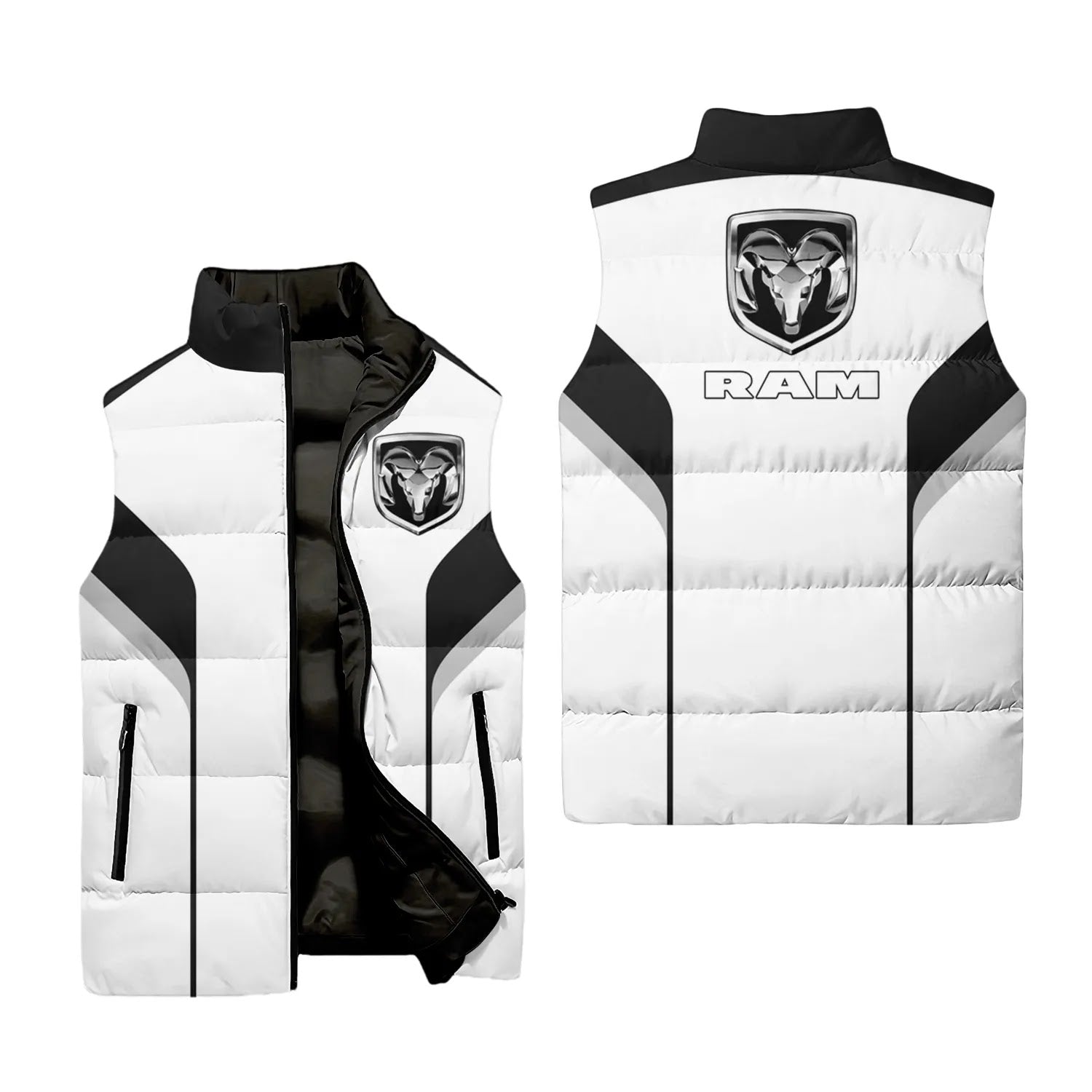 Ram Sleeveless Puffer Jacket SC113