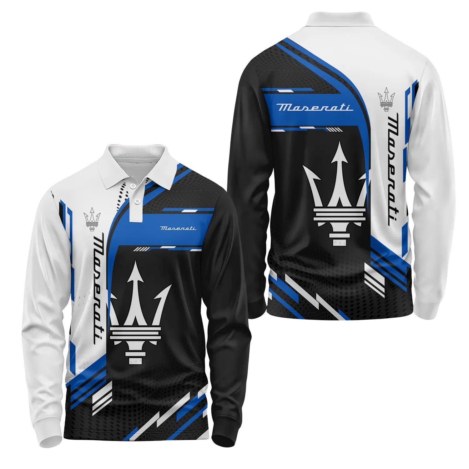 Maserati Long Sleeve Polo SC036