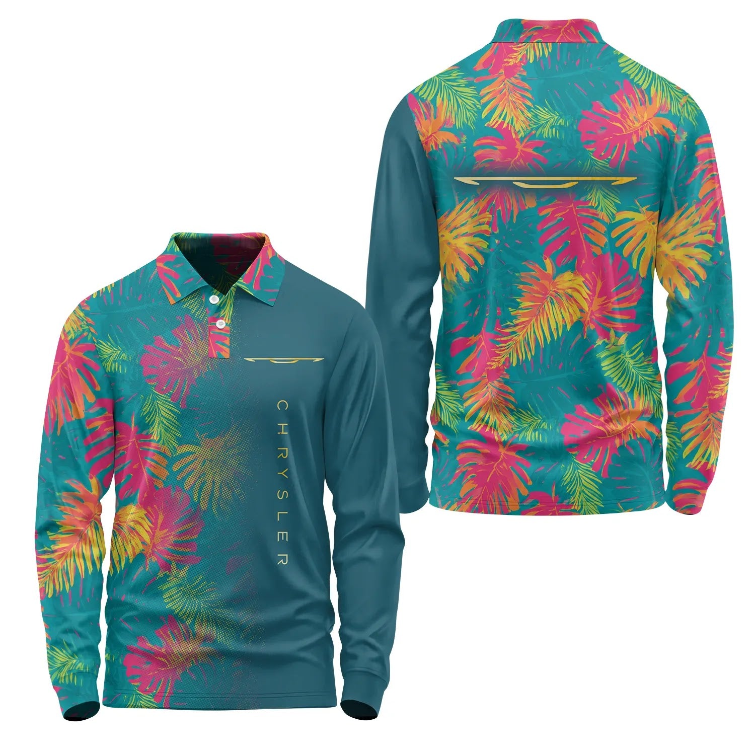 Chrysler Long Sleeve Polo SHW059