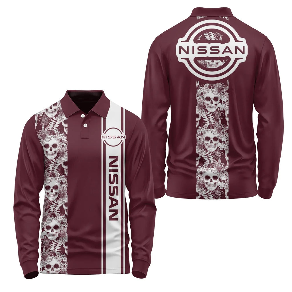 Nissan Long Sleeve Polo SHW042