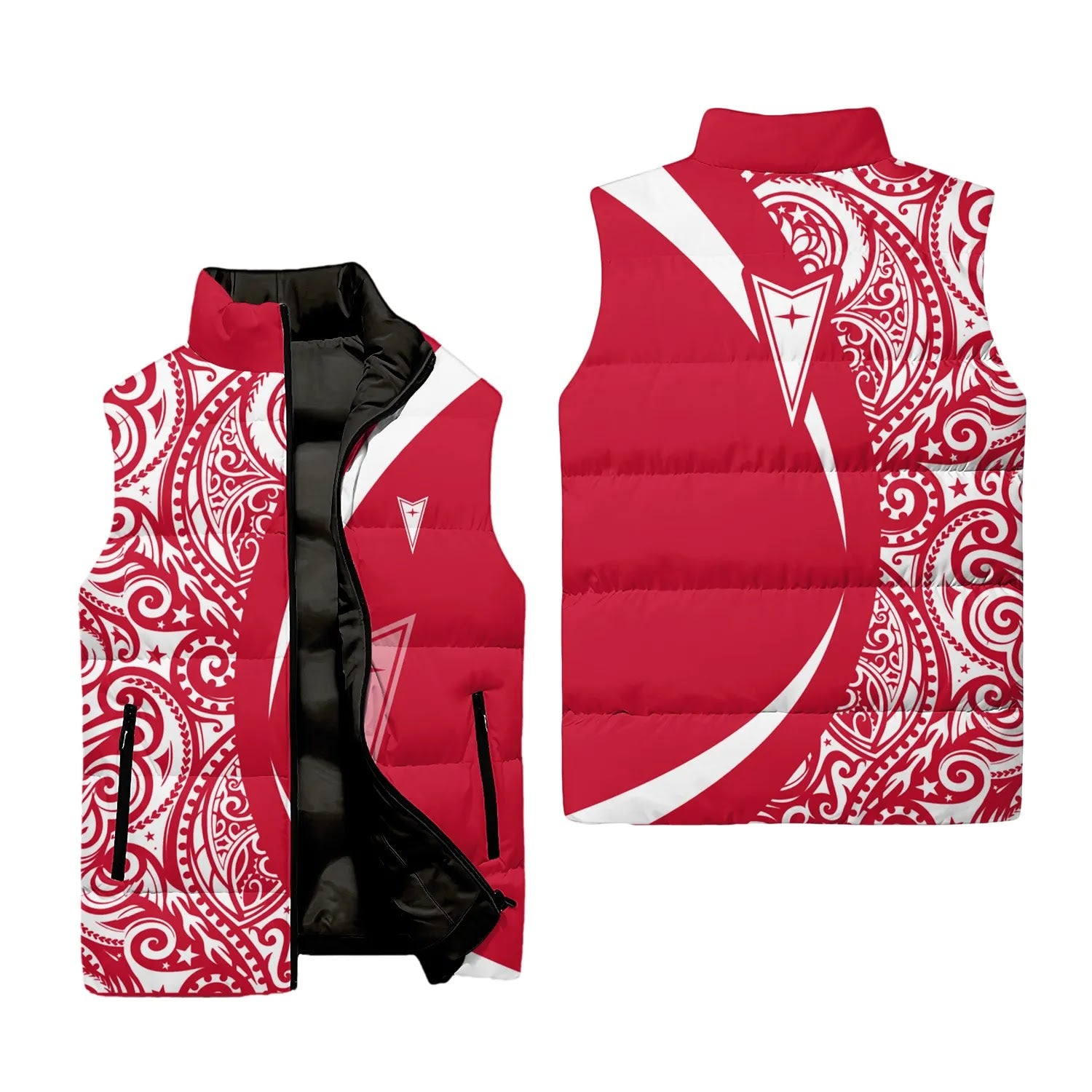 Pontiac Sleeveless Puffer Jacket SHW072