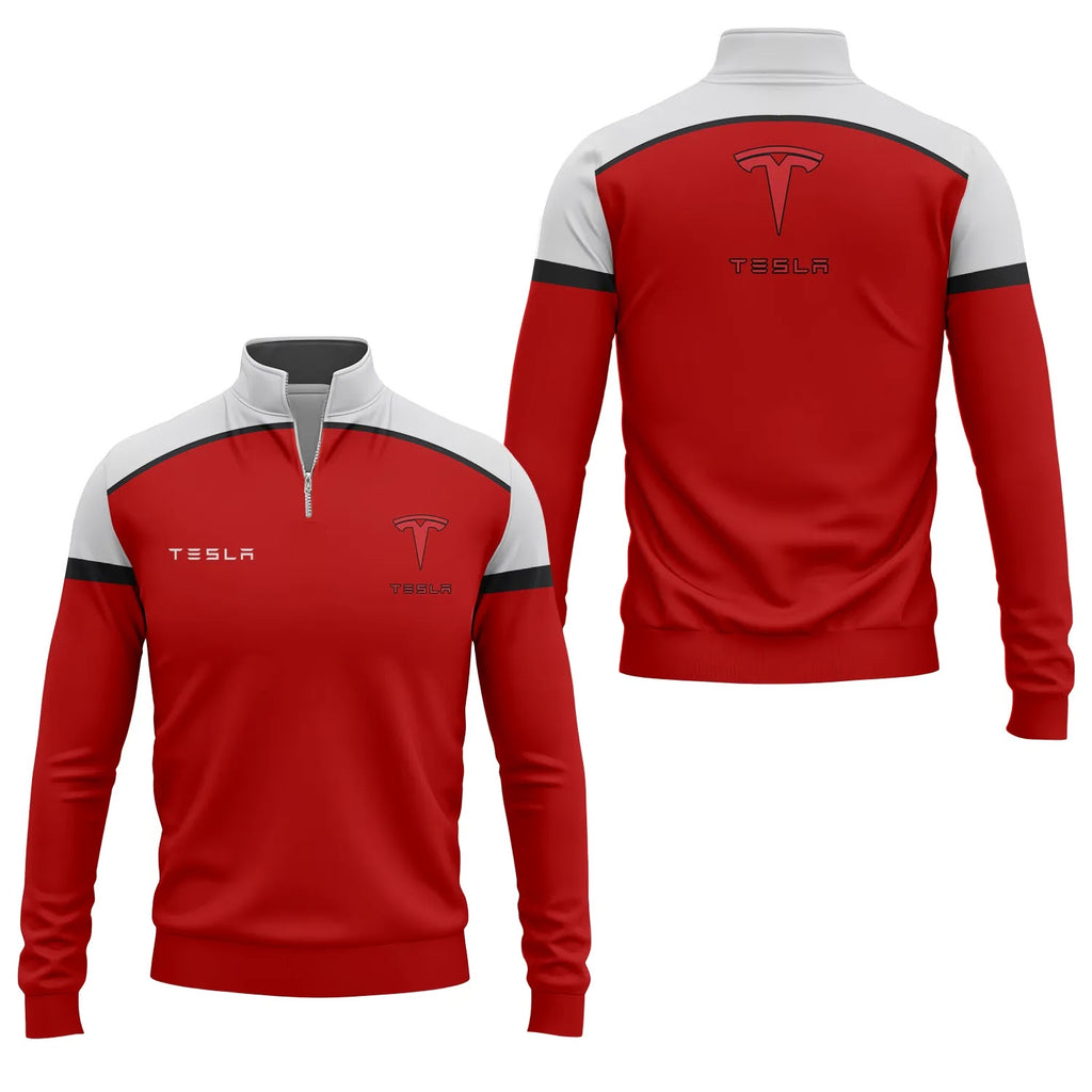 Tesla Quarter-zip Pullover SC087