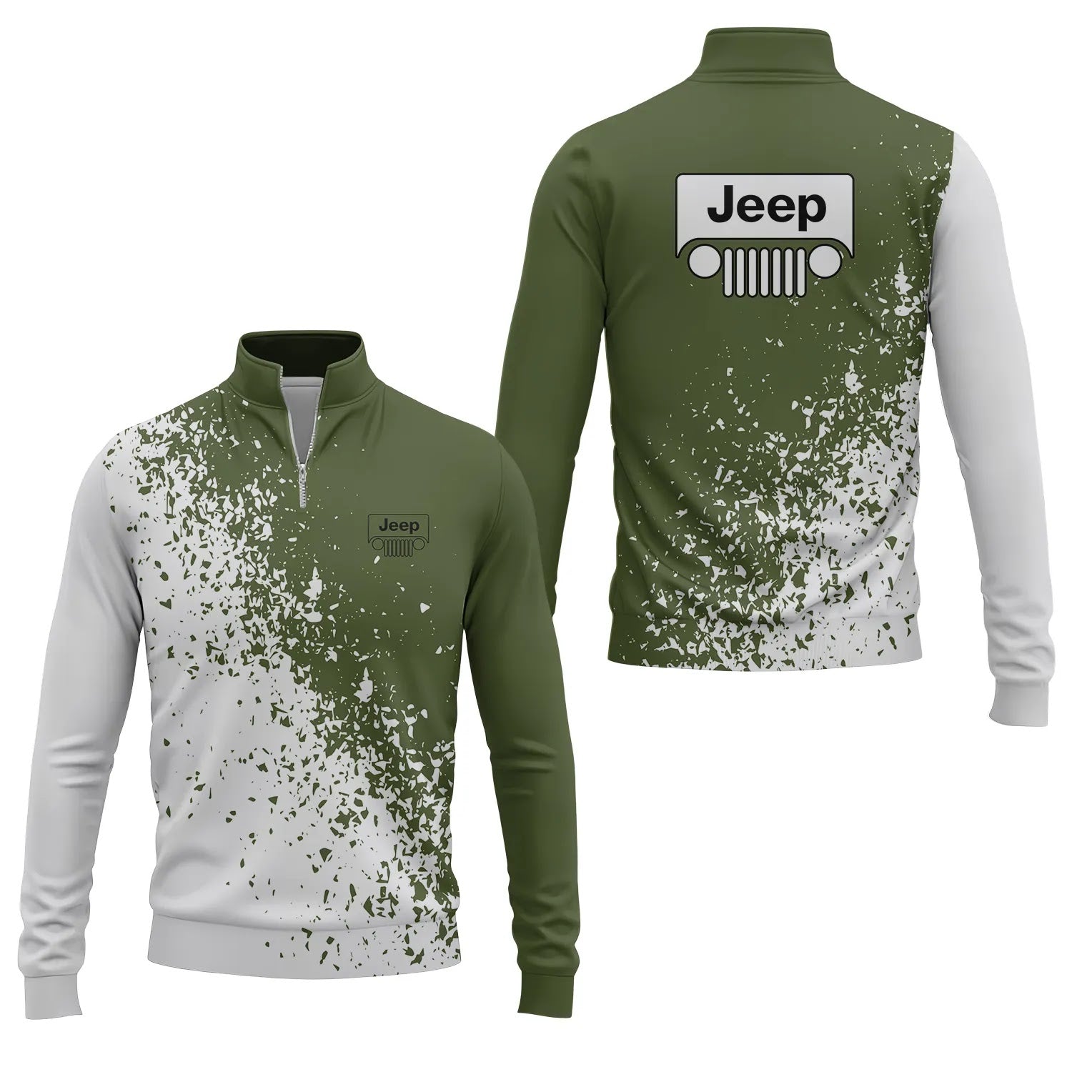 Jeep Quarter-zip Pullover SC070