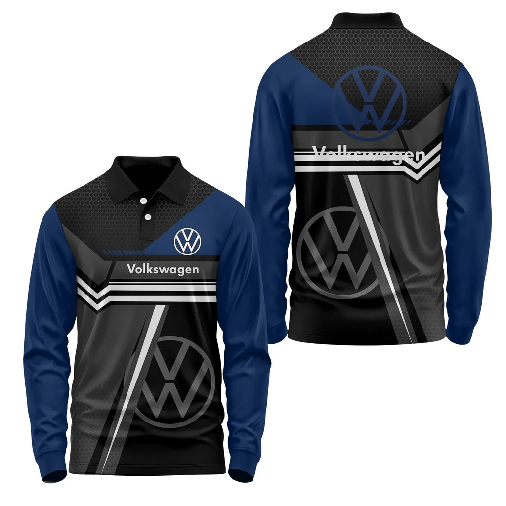 Volkswagen Long Sleeve Polo SC071