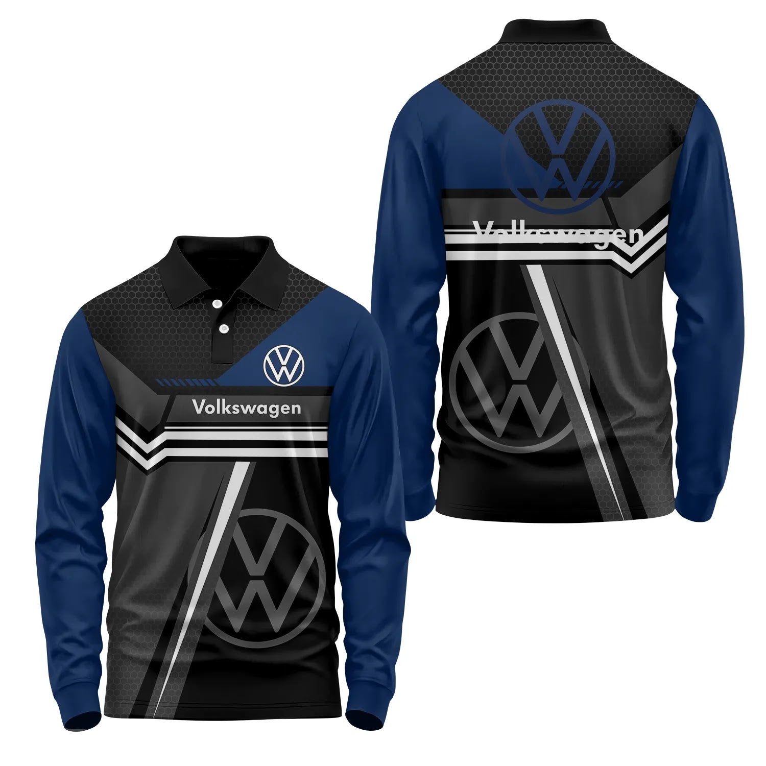 Volkswagen Long Sleeve Polo SC071