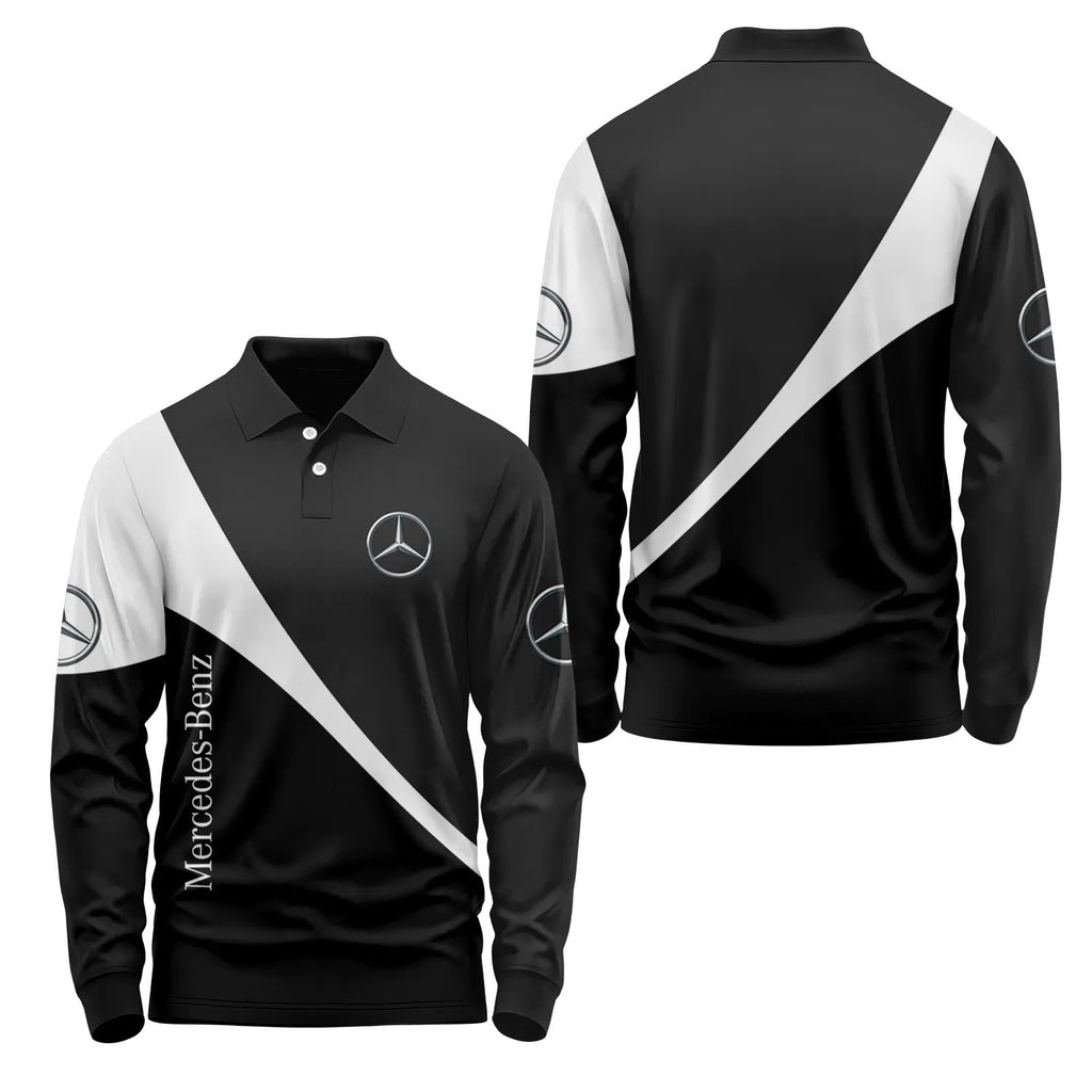 Mercedes-Benz Long Sleeve Polo SC090