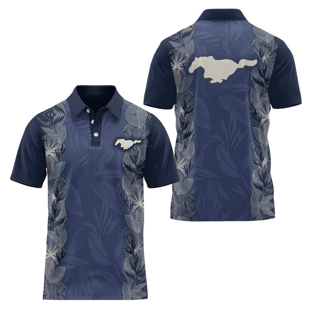 Ford Mustang Short Sleeve Polo SHW045