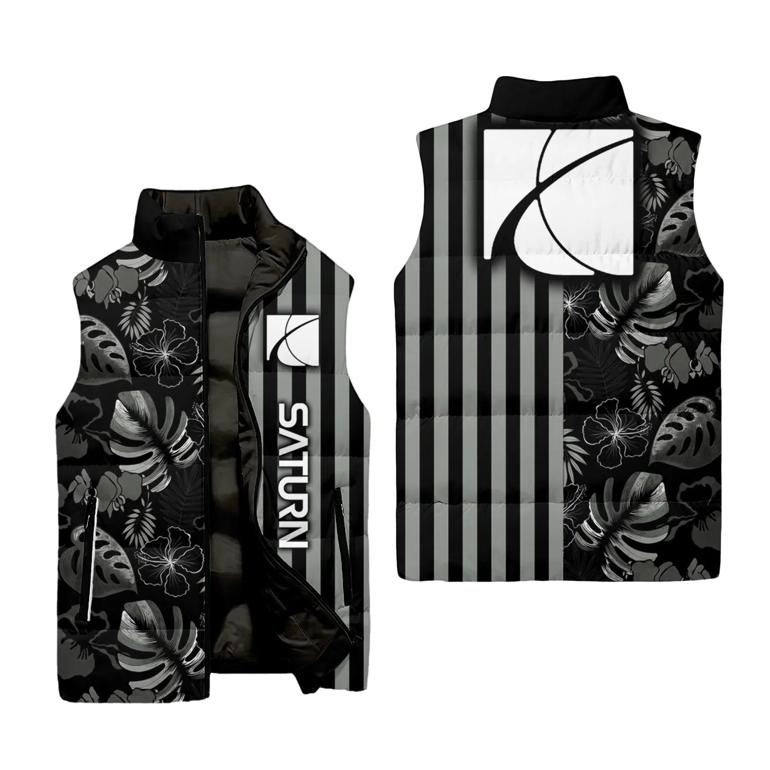 Saturn Sleeveless Puffer Jacket SHW040