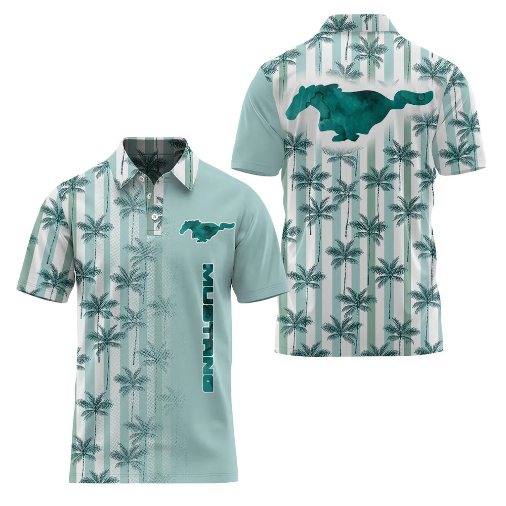 Ford Mustang Short Sleeve Polo SHW028