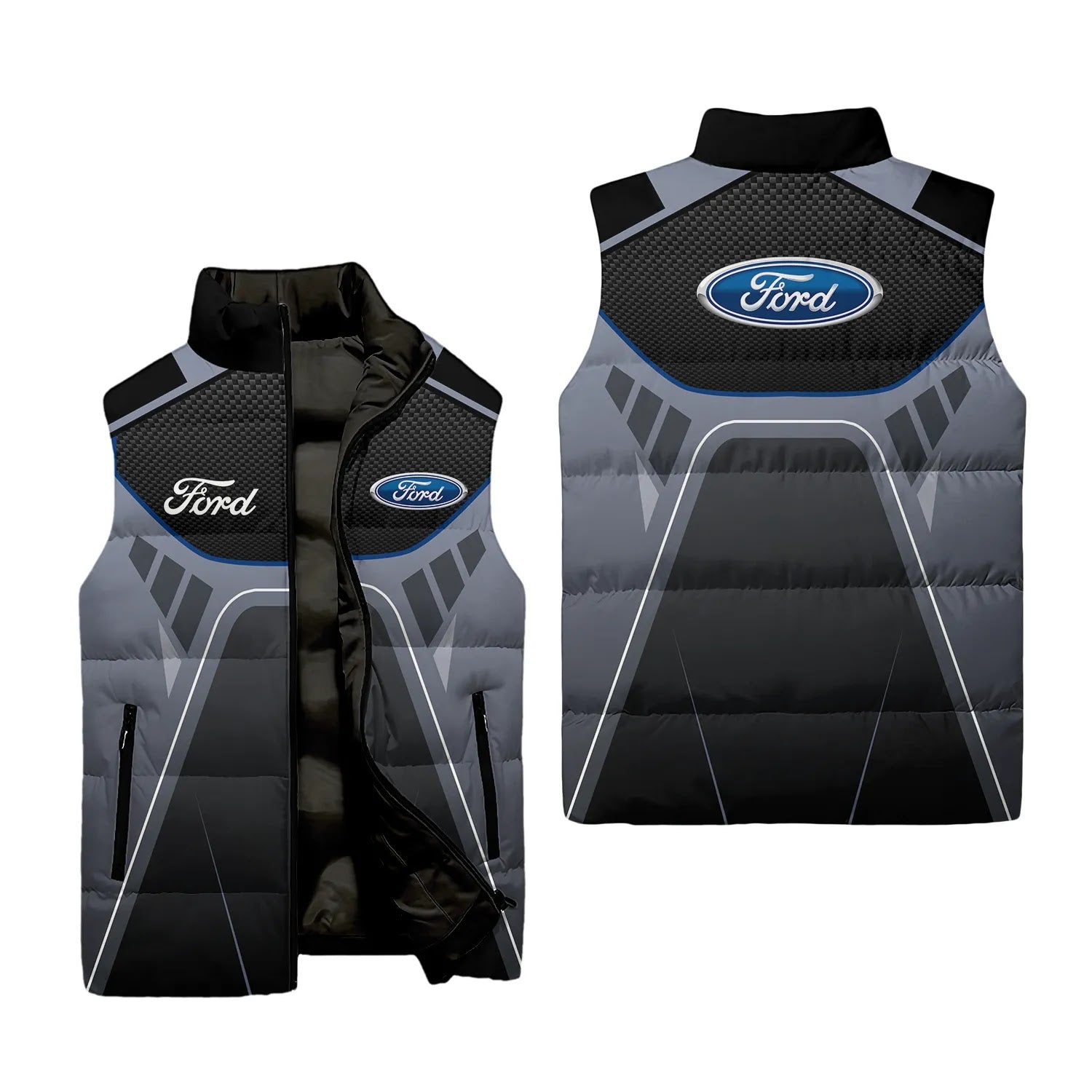 Ford Sleeveless Puffer Jacket SC088