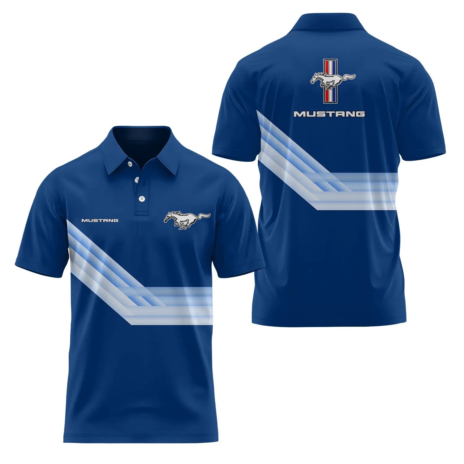 Ford Mustang Short Sleeve Polo SC106