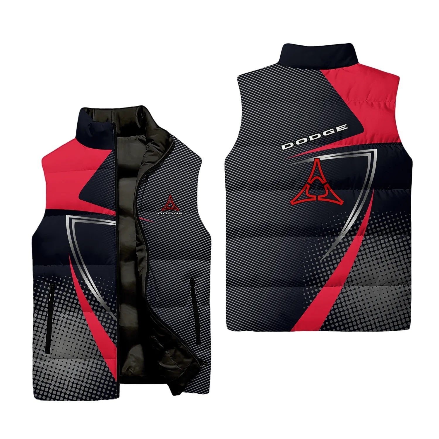 Dodge Sleeveless Puffer Jacket SC059