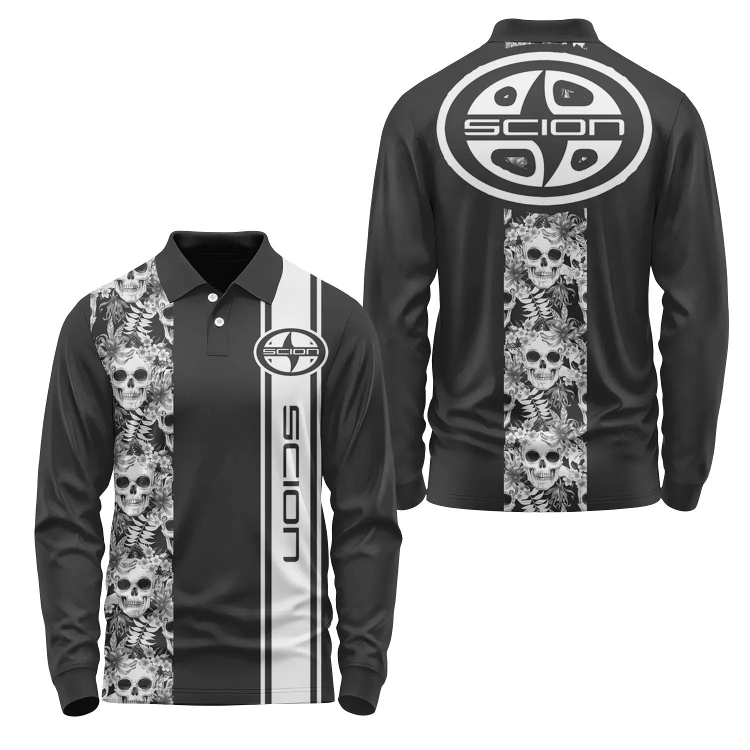Scion Long Sleeve Polo SHW042