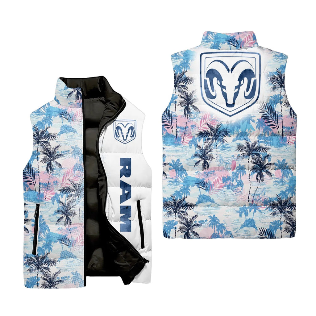 Ram Sleeveless Puffer Jacket SHW029