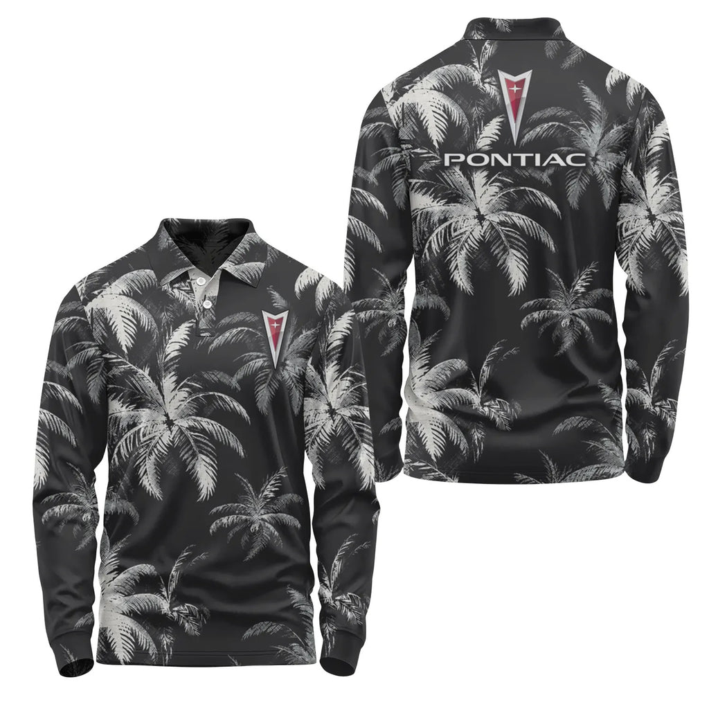 Pontiac Long Sleeve Polo SC112