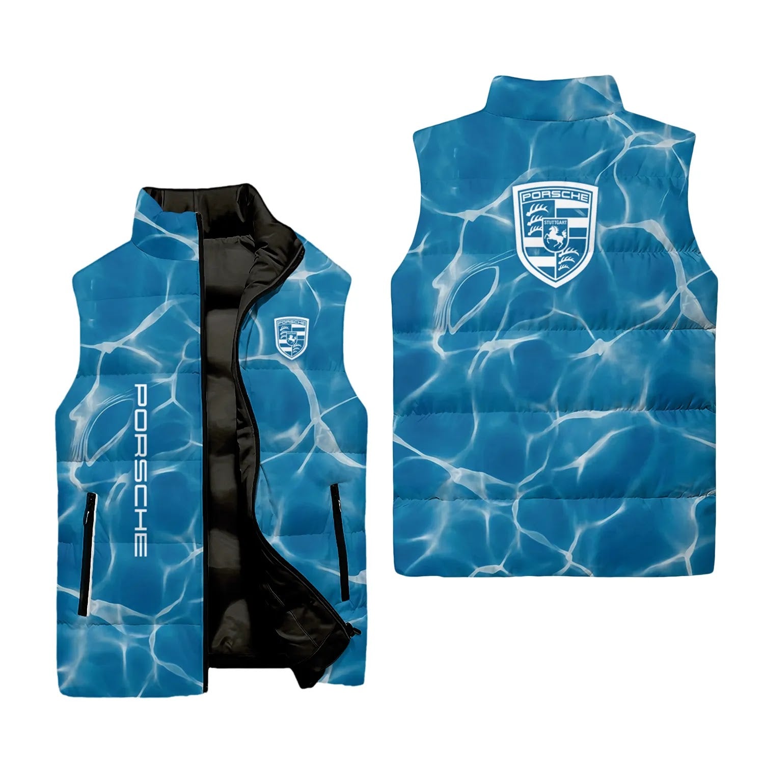 Porsche Sleeveless Puffer Jacket SHW035