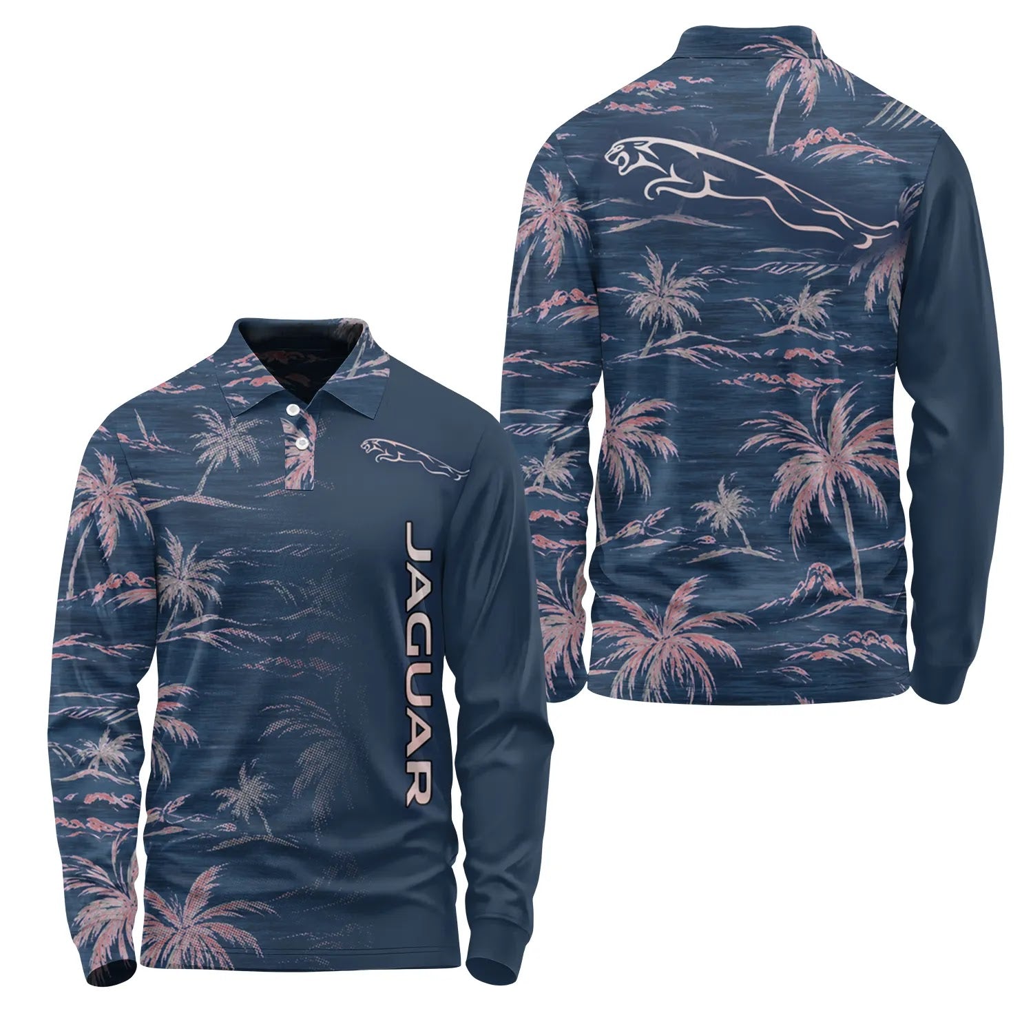 Jaguar Long Sleeve Polo SHW013