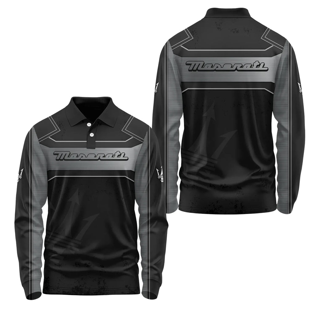 Maserati Long Sleeve Polo SC085