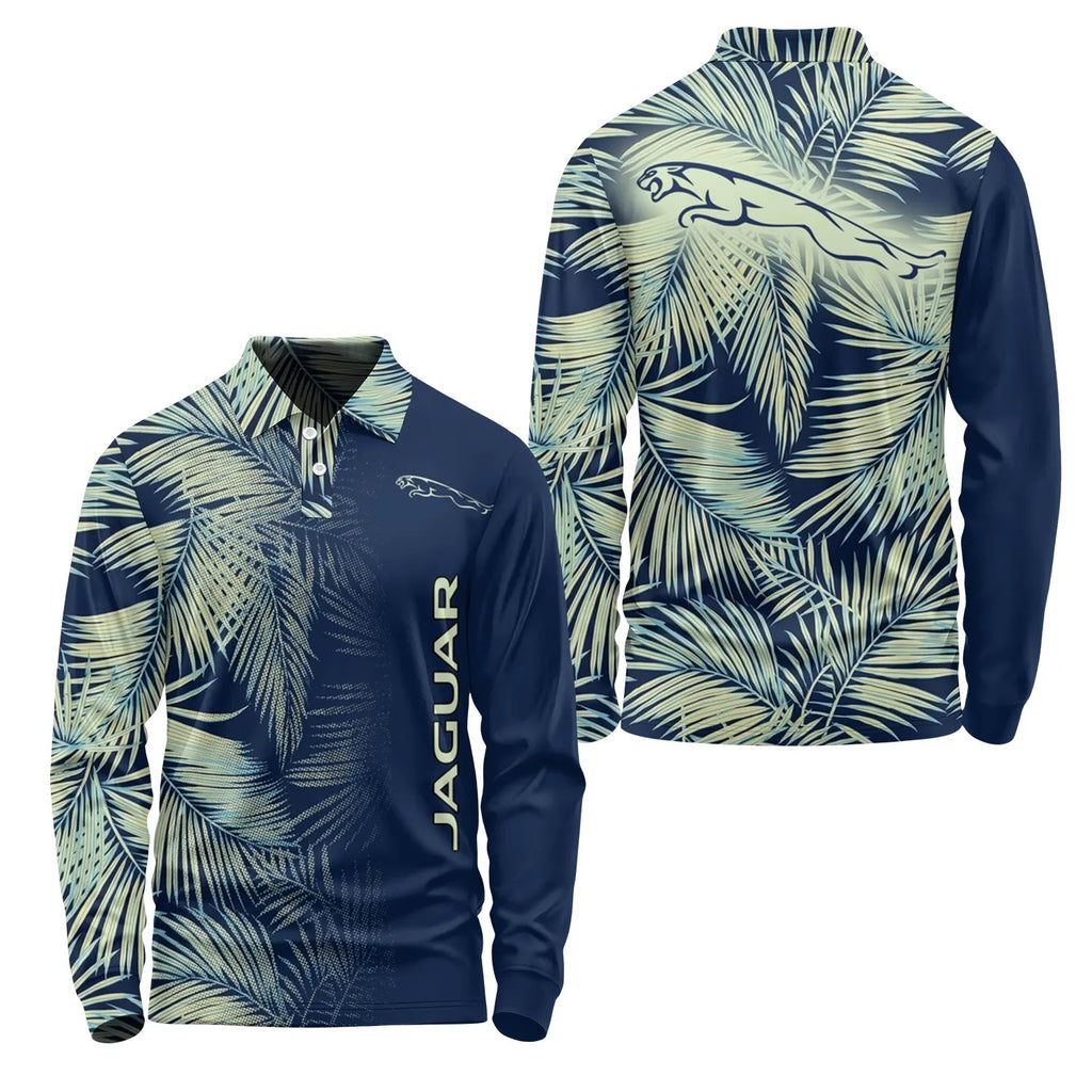 Jaguar Long Sleeve Polo SHW003