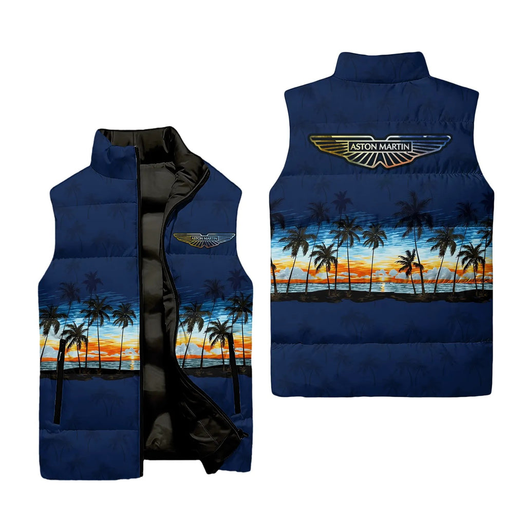 Aston Martin Sleeveless Puffer Jacket SHW017