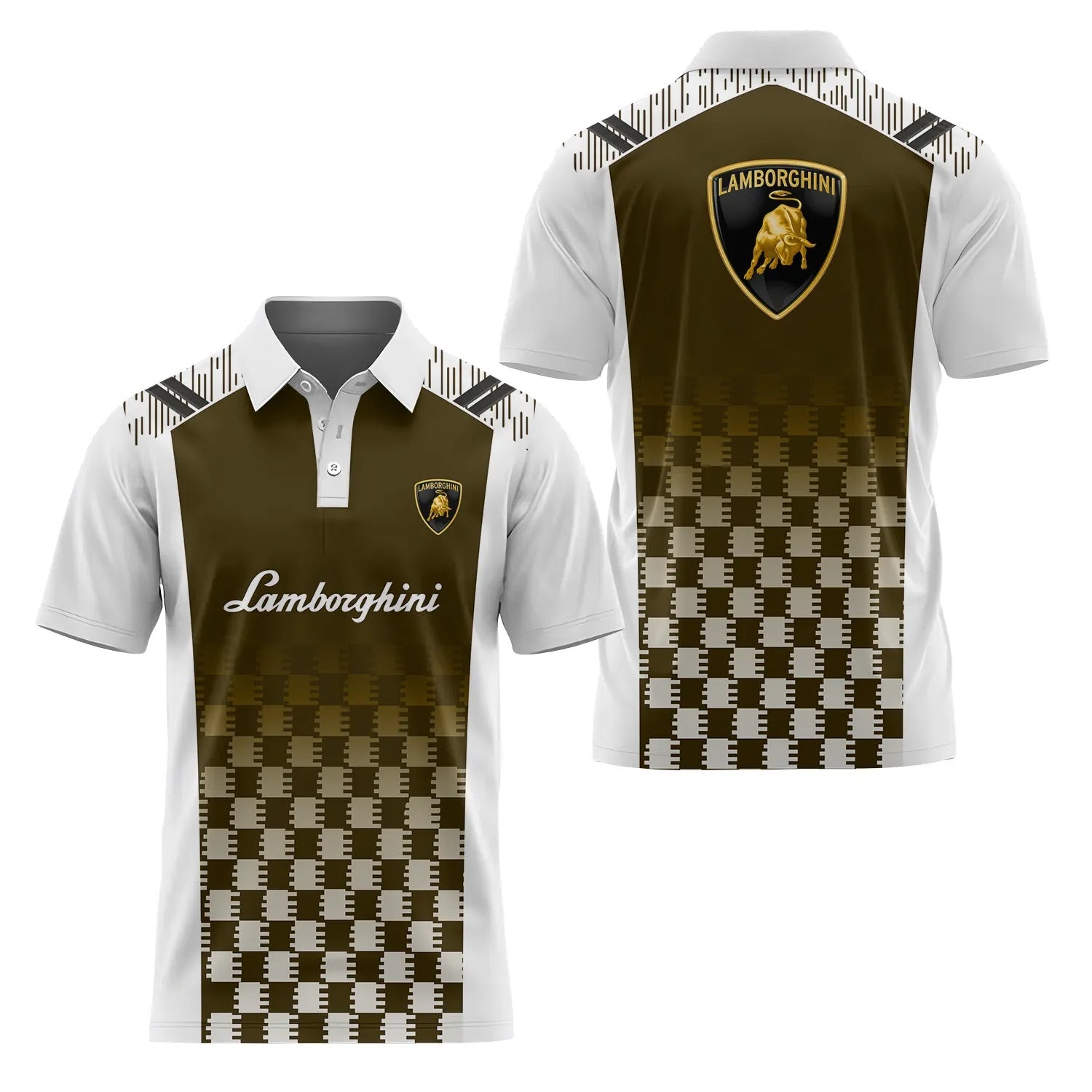 Lamborghini Short Sleeve Polo SC063