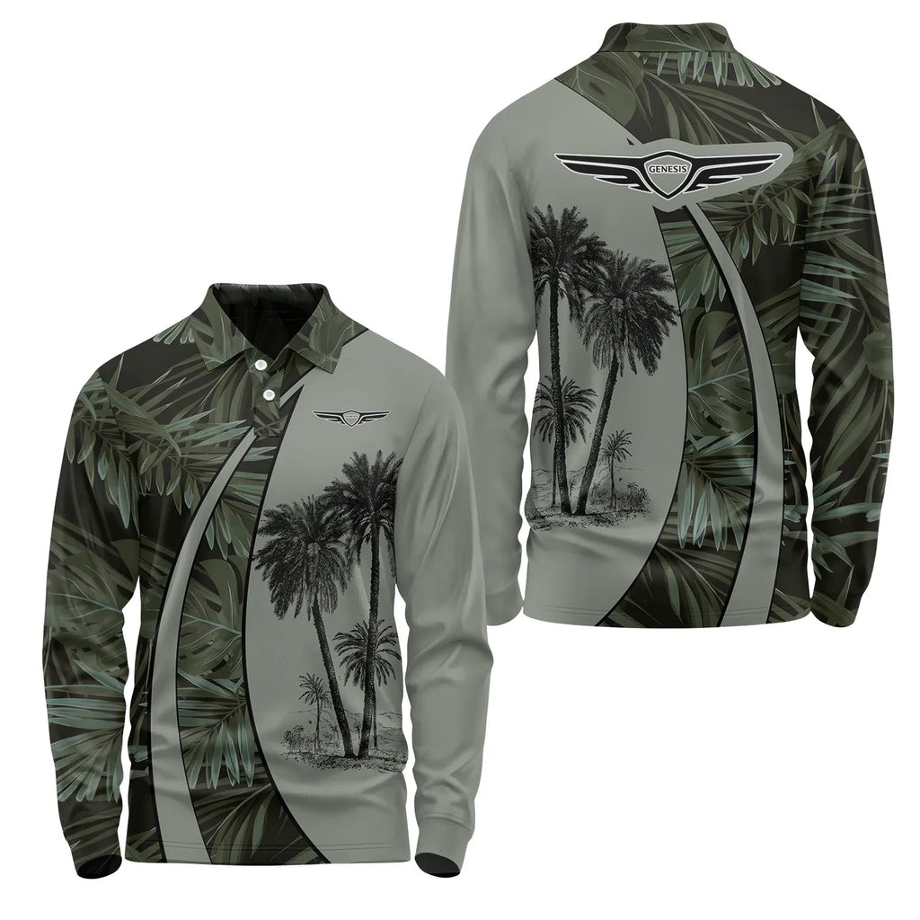 Genesis Long Sleeve Polo SHW063