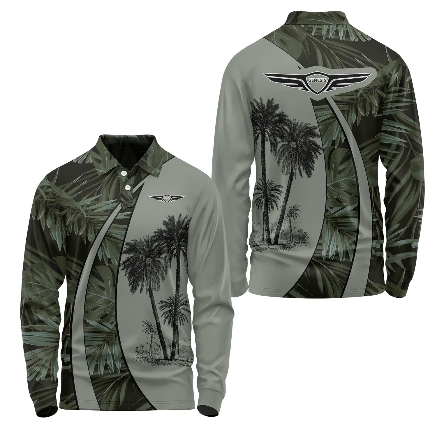 Genesis Long Sleeve Polo SHW063