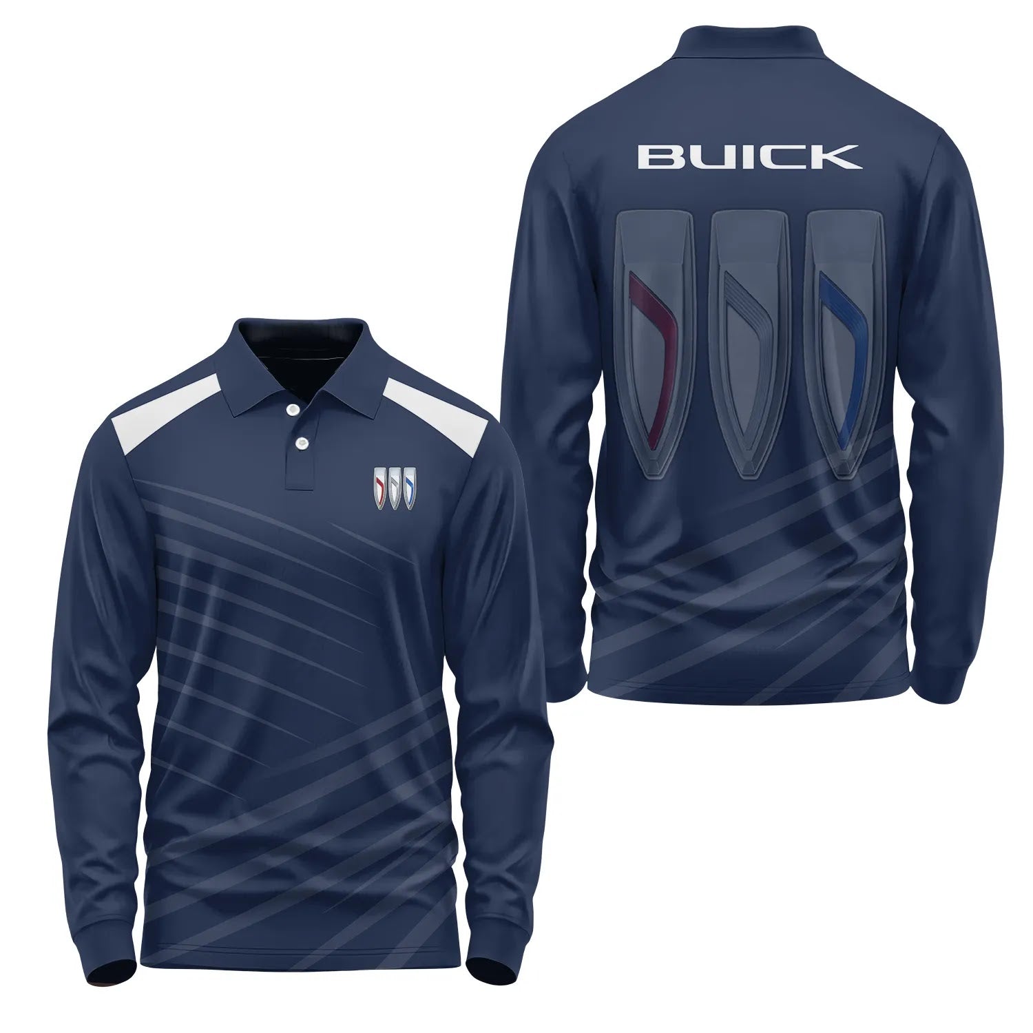 Buick Long Sleeve Polo SC082