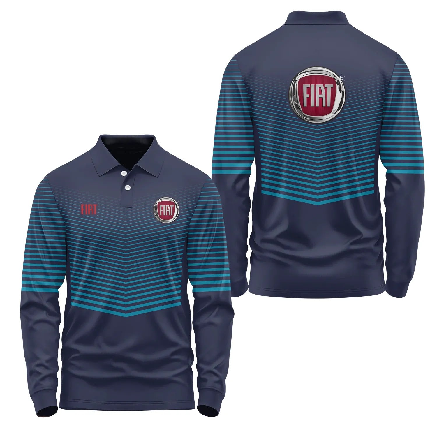 Fiat Long Sleeve Polo SC099