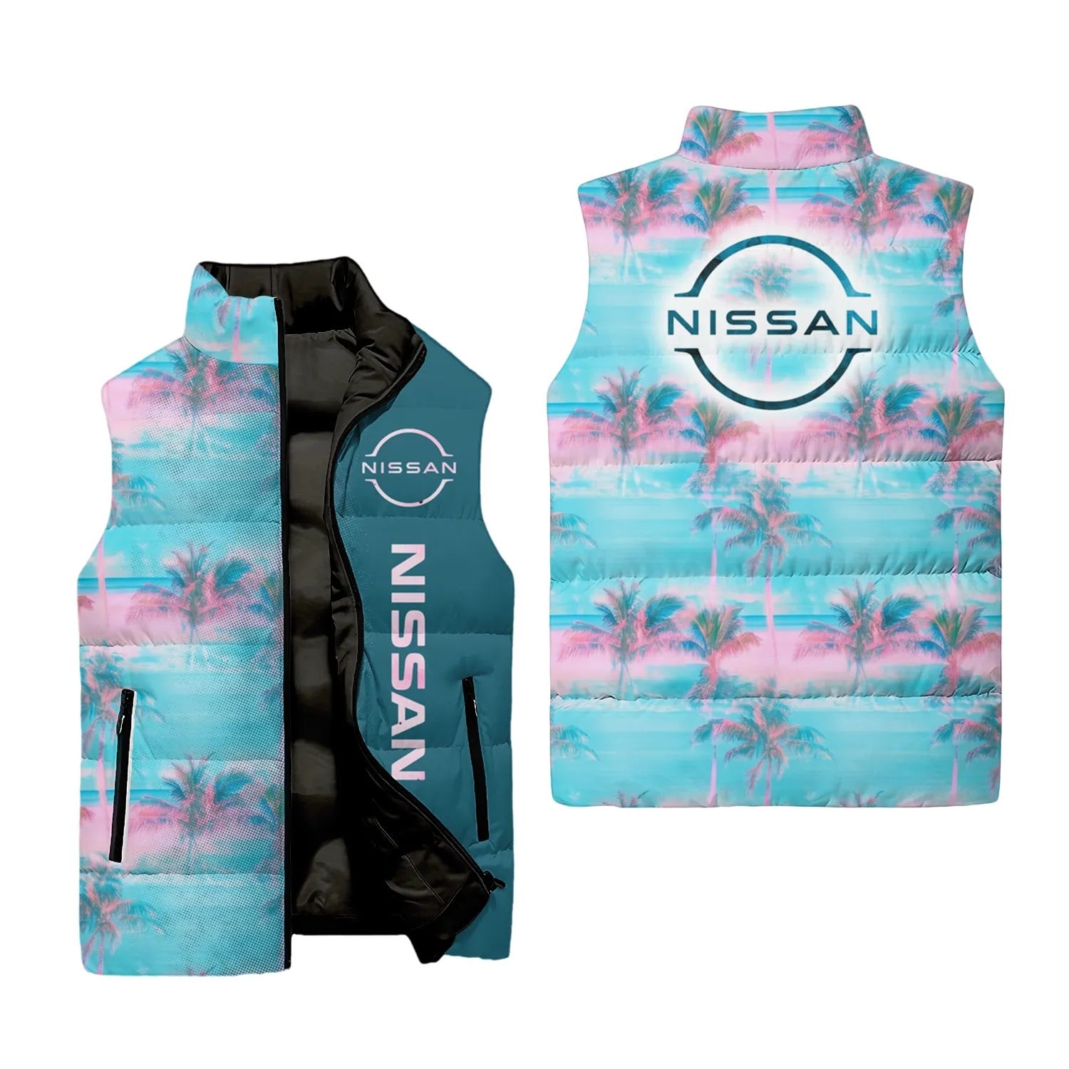 Nissan Sleeveless Puffer Jacket SHW058