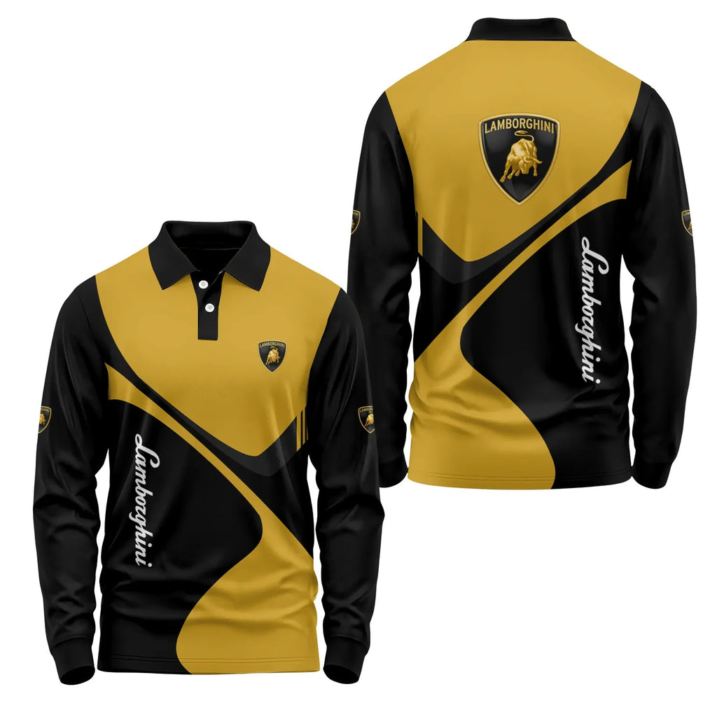 Lamborghini Long Sleeve Polo SC058