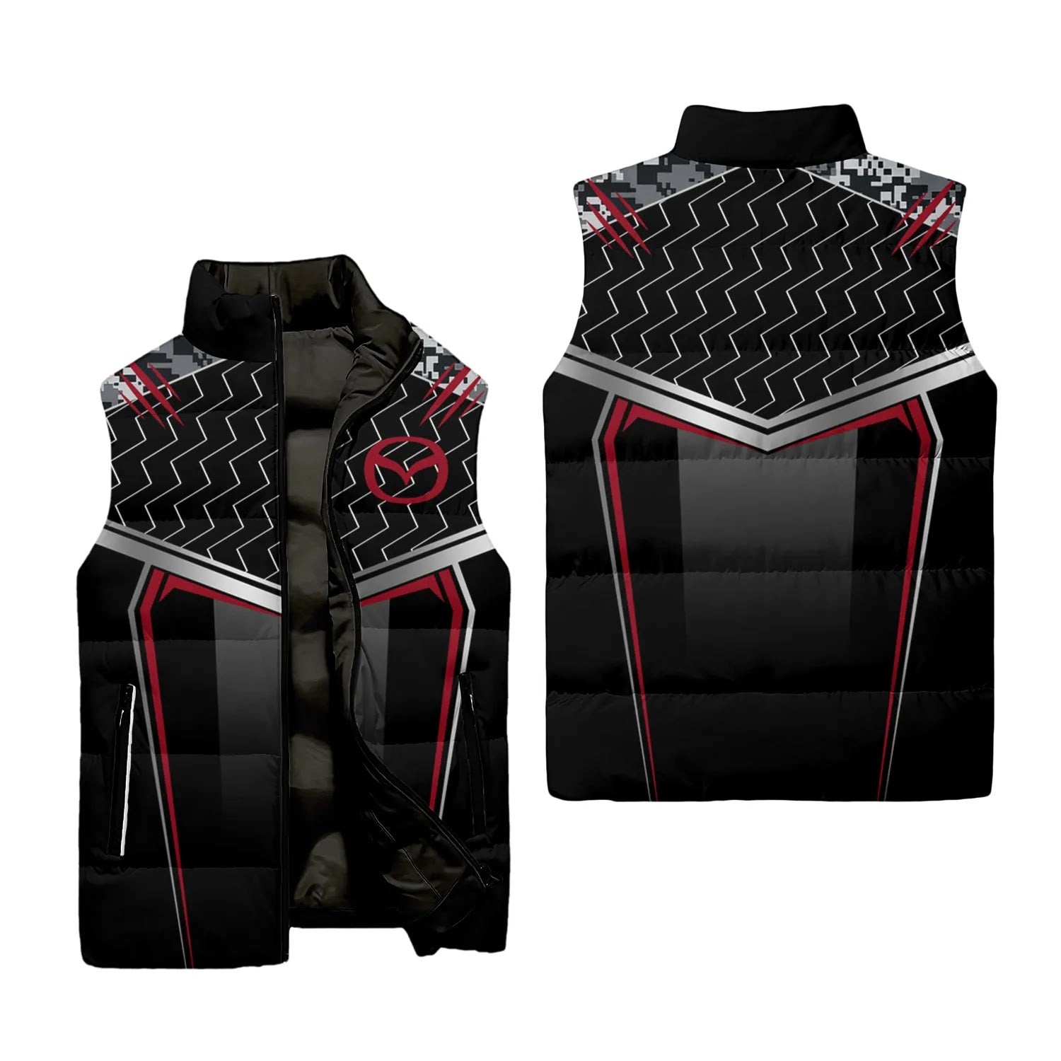 Mazda Sleeveless Puffer Jacket SC115