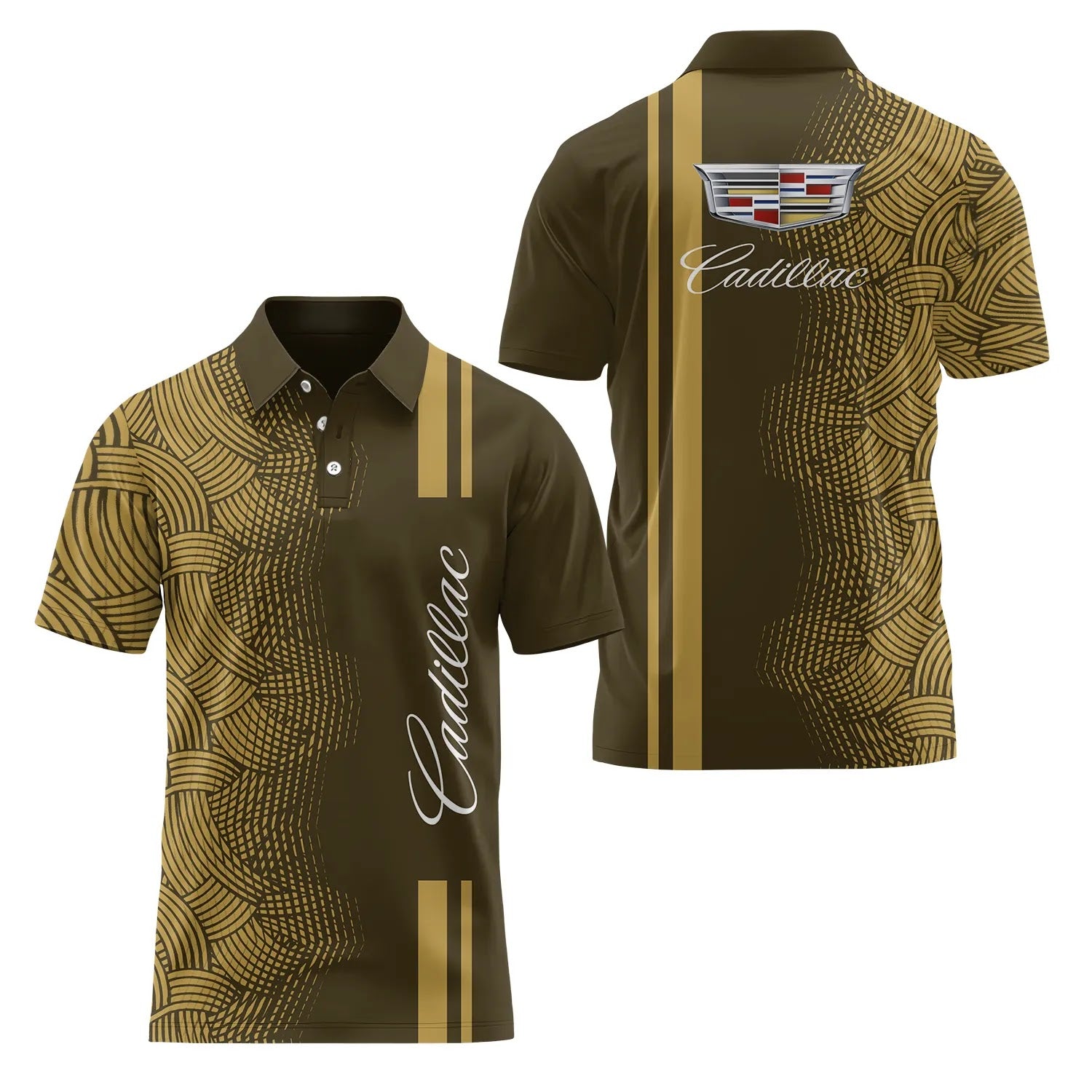 Cadillac Short Sleeve Polo SC084