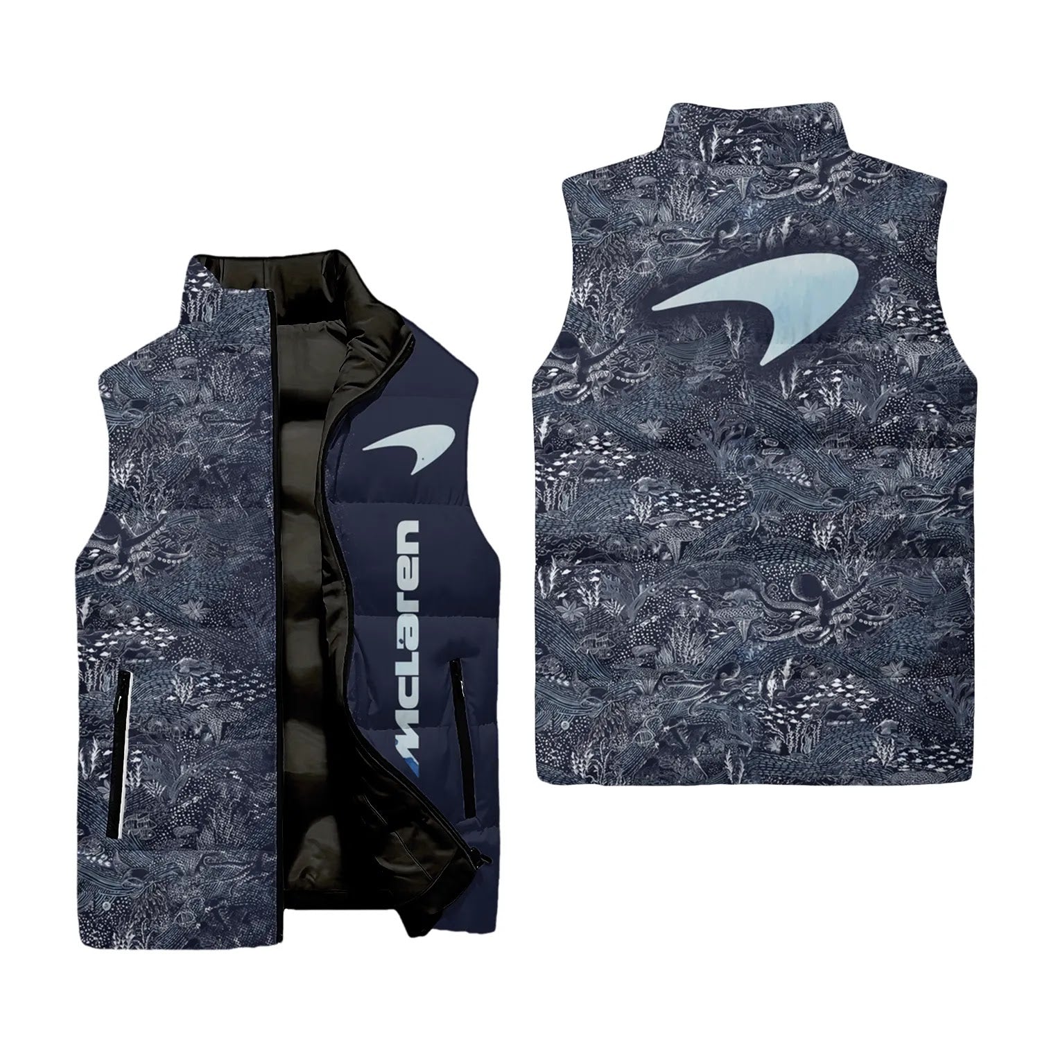 McLaren Sleeveless Puffer Jacket SHW006