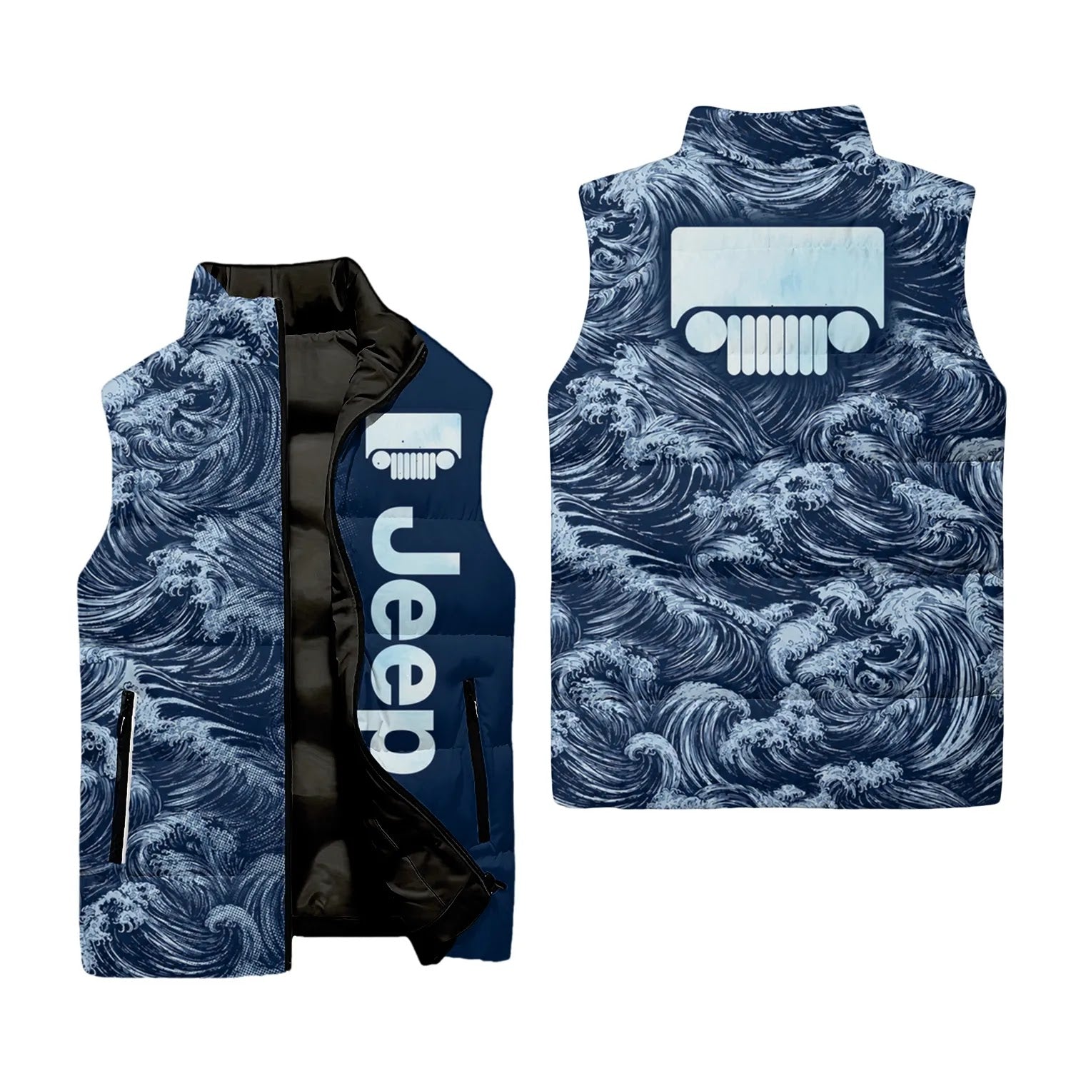 Jeep Sleeveless Puffer Jacket SHW010