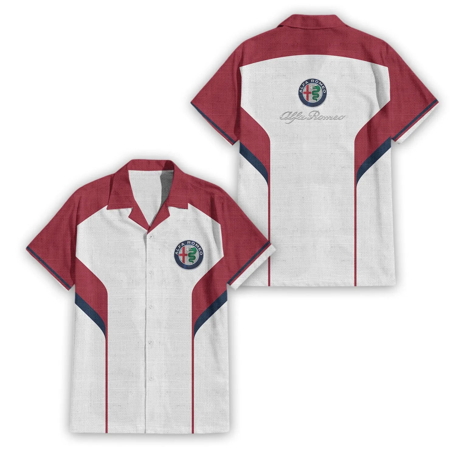 Alfa Romeo Premium Hawaiian Shirt SC113