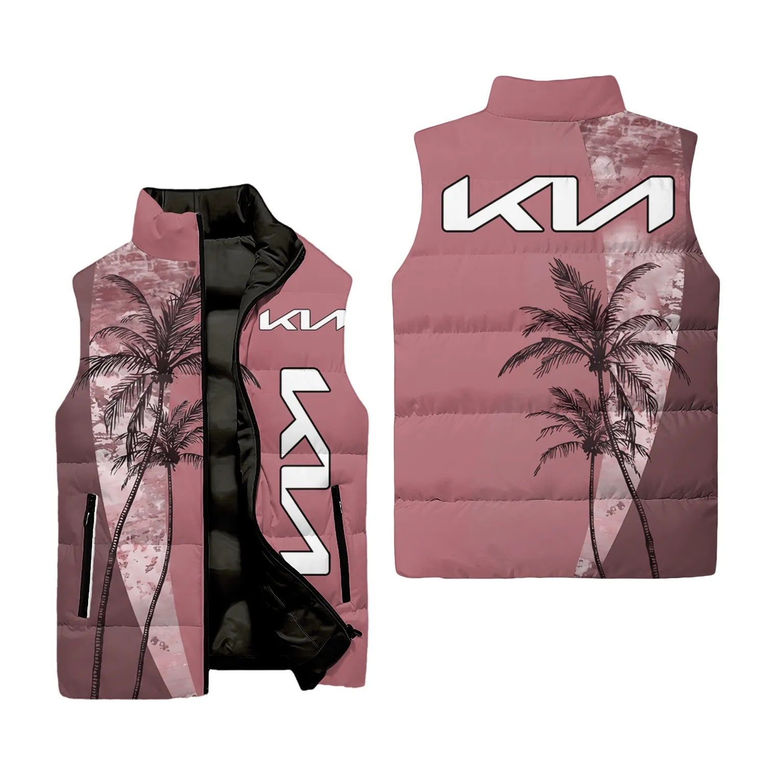Kia Sleeveless Puffer Jacket SHW071
