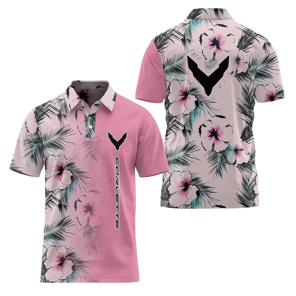 Corvette Short Sleeve Polo SHW056