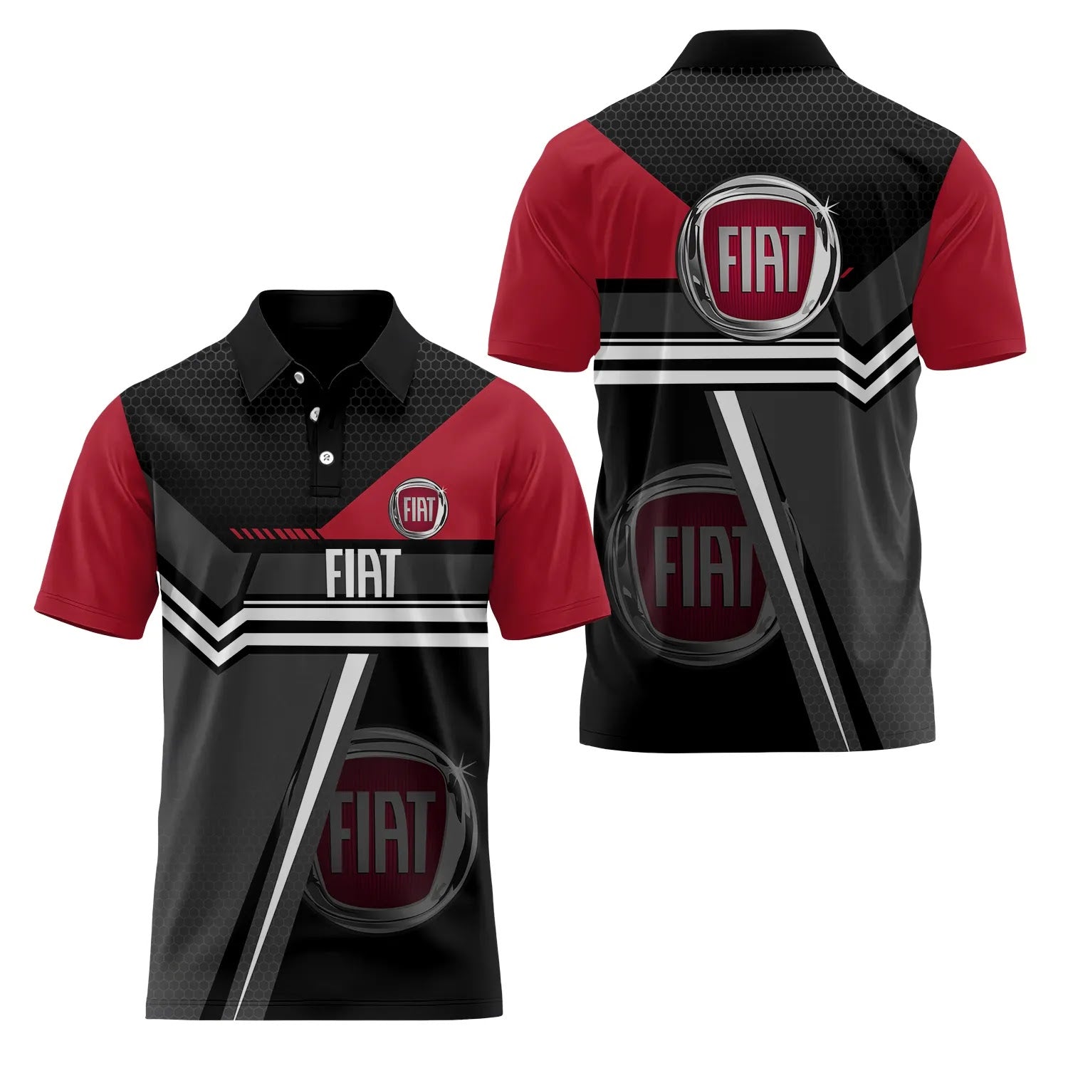 Fiat Short Sleeve Polo SC071