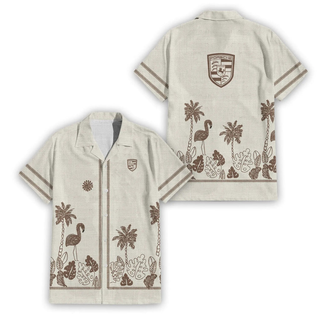 Porsche Premium Hawaiian Shirt SHW044